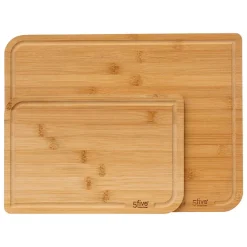 Lot de 2 planches à découper Bambou - 5Five
