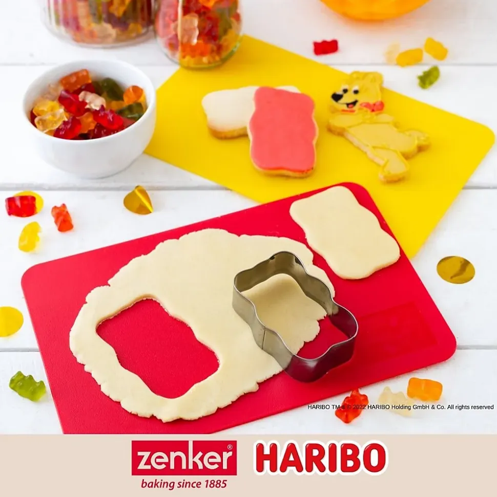 Lot de 2 planches à découper en plastique 24,5 x 16 cm Zenker Haribo