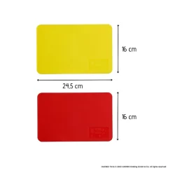 Lot de 2 planches à découper en plastique 24,5 x 16 cm Zenker Haribo
