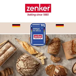 Lot de 2 plaques à pâtisserie perforées en aluminium Zenker Special Cooking