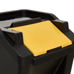 Lot de 3 poubelles de tri 30L - Multicolore- 5five