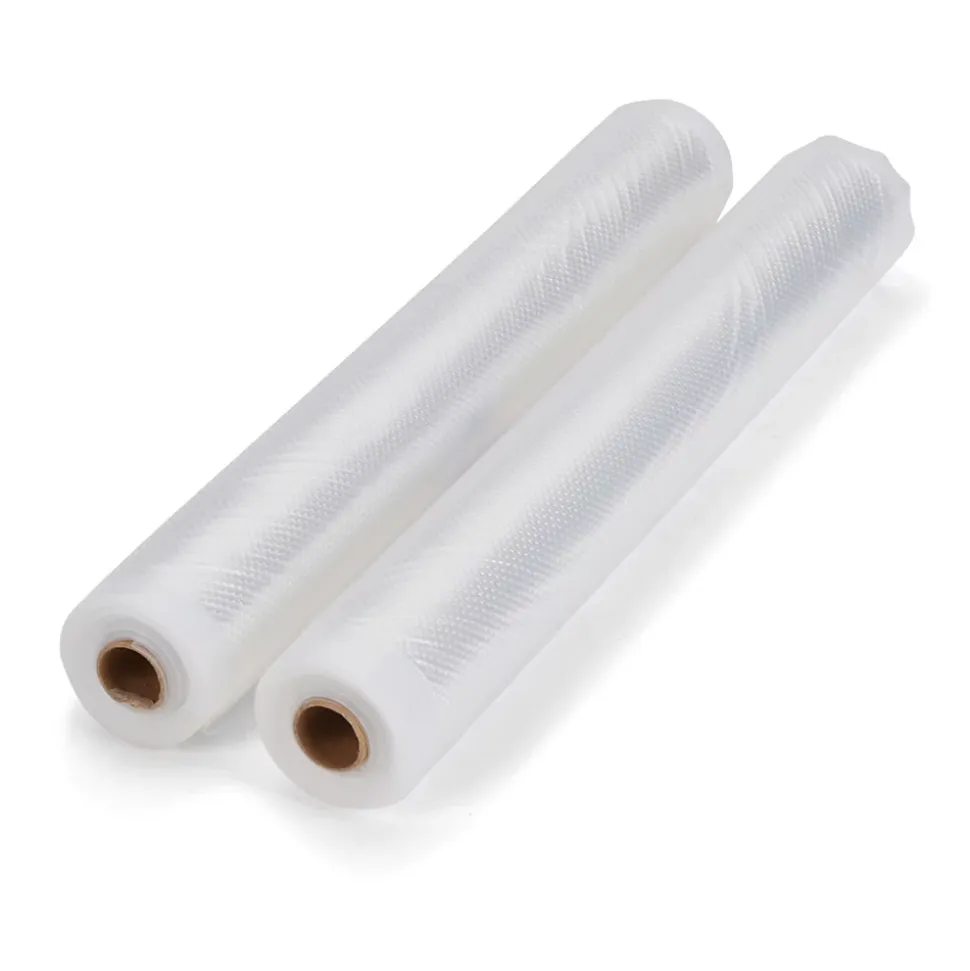 Lot de 2 rouleaux 28cmx300cm pour appareil à emballage sous vide Livoo DOM505