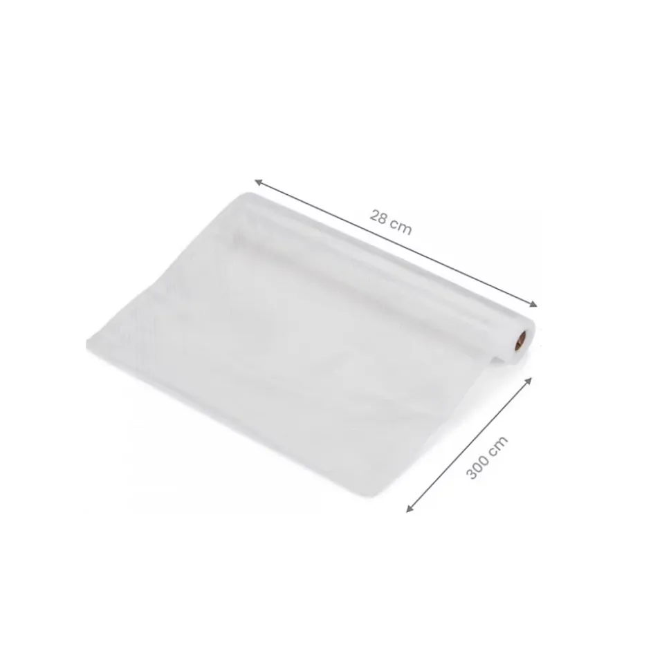 Lot de 2 rouleaux 28cmx300cm pour appareil à emballage sous vide Livoo DOM505