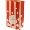 Lot de 100 sacs à pop-corn en papier kraft ingraissable - 2,5 litres - GT CATERING