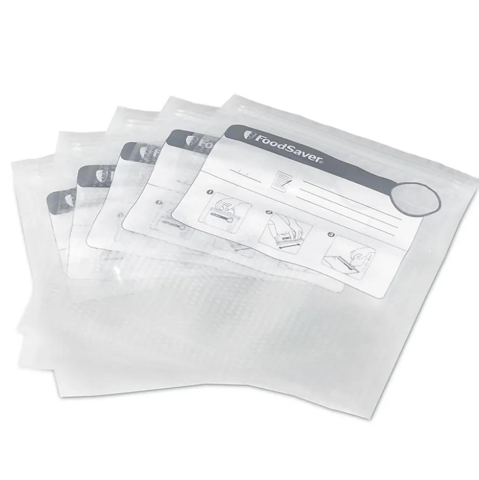 Lot de 26 sacs 0.95l avec fermeture zip à glissière Foodsaver FVB015X