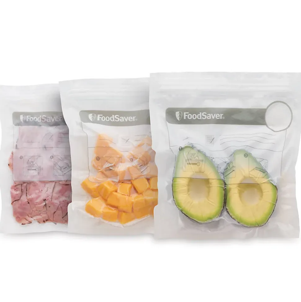 Lot de 26 sacs 0.95l avec fermeture zip à glissière Foodsaver FVB015X