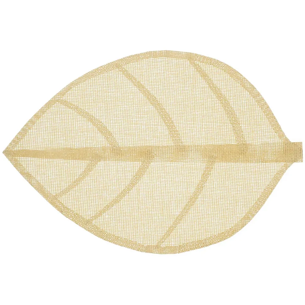 Lot de 6 sets de table motif feuille