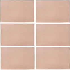 Lot de 6 sets de table rectangulaire MAX