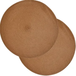 Lot de 2 sets de table tressés AFHIR