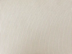 Lot de 2 tabourets de bar en velours côtelé et métal - Crème - FINCHY