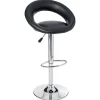 Lot de 2 tabourets de bar Sasha noir - Atmosphera
