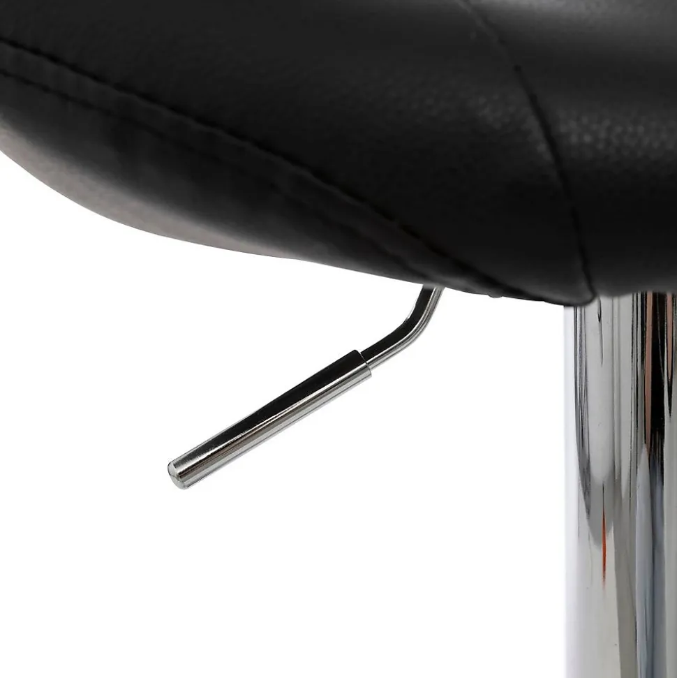 Lot de 2 tabourets de bar Sasha noir - Atmosphera