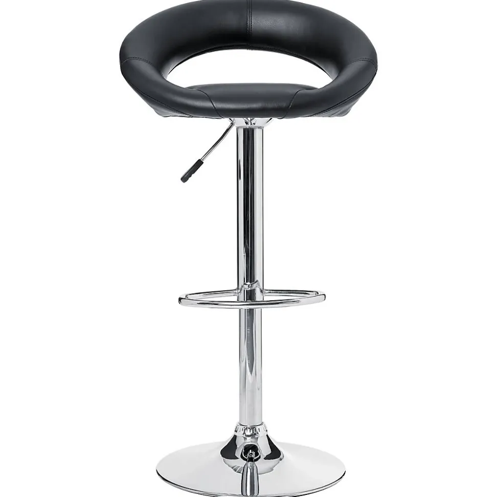 Lot de 2 tabourets de bar Sasha noir - Atmosphera