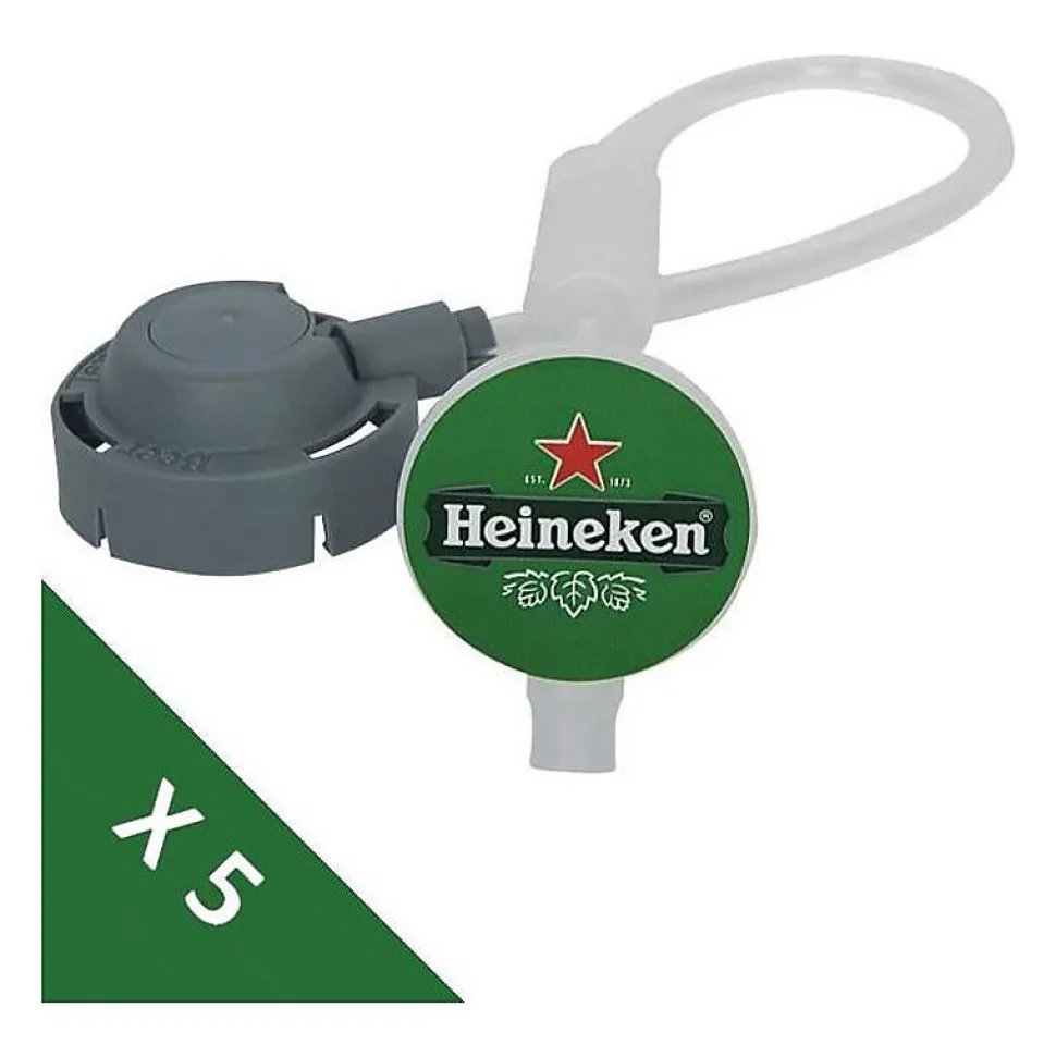 Lot de 5 tubes pour machines a biere Beertender