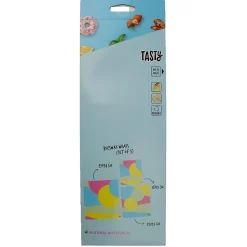Lot de 3 wraps en cire d'abeille type film alimentaire Tasty Green