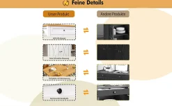 Îlot de Cuisine sur Roulettes avec Plan de Travail Extensible, Portes et Étagères Réglables, Meuble Mobile en MDF et Métal, Blanc