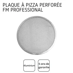 Lot de plaque à pizza et roulette FM Professionnal