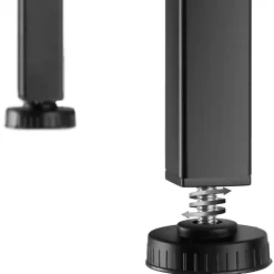 Lot de tabourets de bar avec grands dossiers confortables Style industriel