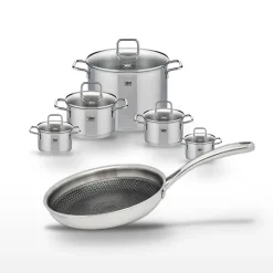 Lot Poêle 24 cm Elo Relief Evolution & 5 Faitouts Elo Citrin