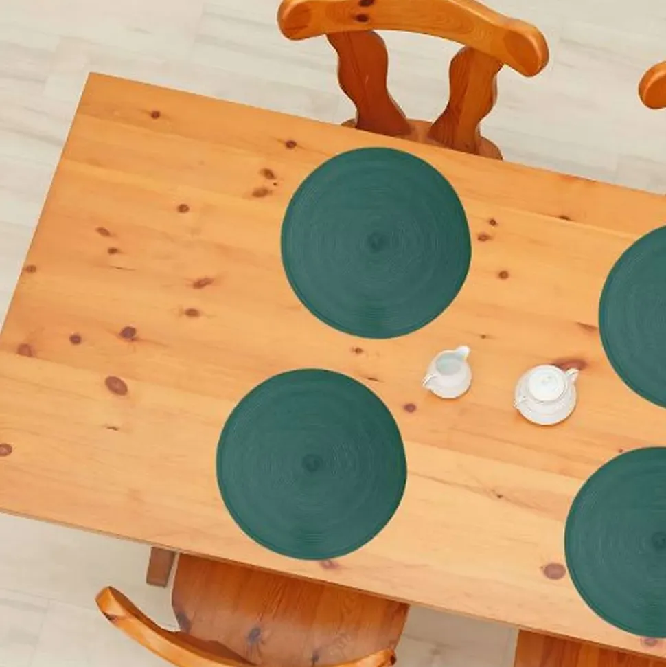 Lot 6x Set de table Tressé Rond