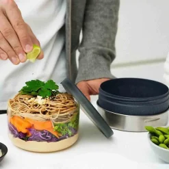 Lunch bol en verre et silicone en Verre - Black and Blum