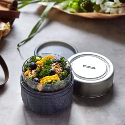 Lunch bol en verre et silicone en Verre - Black and Blum