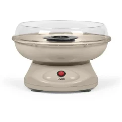 Machine à barbe à papa Livoo DOM468C 450W cuve 26,5 cm noir et crème