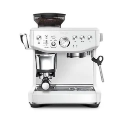 Machine à café - SAGE - Barista Express Impress - 15 bars - 1850 Watts - Blanc