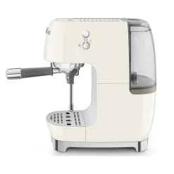 Machine à café expresso crème Smeg ECF03CREU années 50