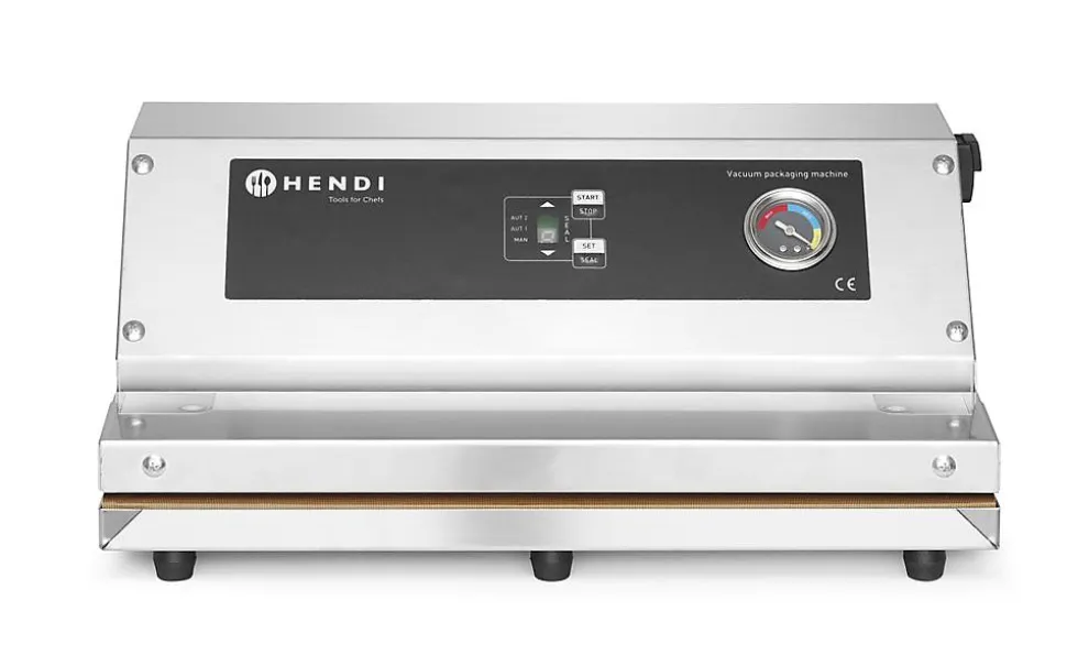 Machine à emballer sous vide externe Profi Line Barre de soudure 350 mm 230V/250W 370x280x(H)170 mm - Hendi