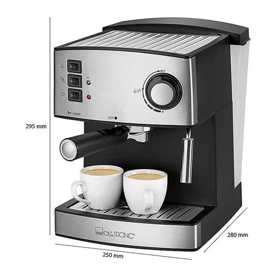 Machine à expresso Clatronic ES 3643 Noir