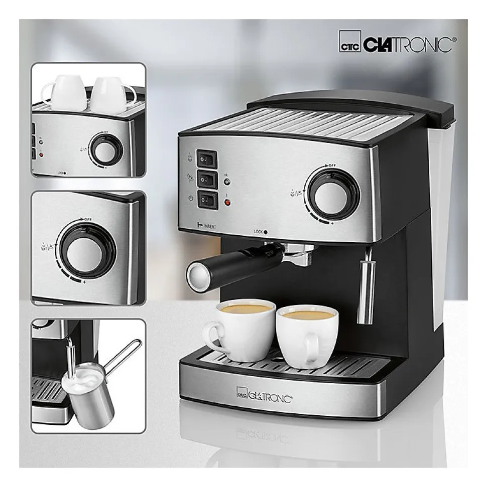 Machine à expresso Clatronic ES 3643 Noir