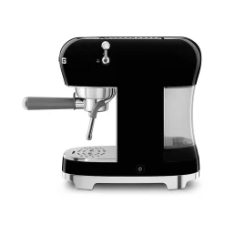 Machine à expresso Smeg ECF02BLEU Noir - 15 bar - 1 litre - Café moulu et dosettes