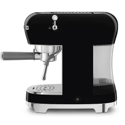 Machine à expresso Smeg ECF02BLEU Noir - 15 bar - 1 litre - Café moulu et dosettes