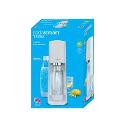 Machine à gazéifier l'eau + 2 bouteilles + 1 cylindre Sodastream TERRABILV terra