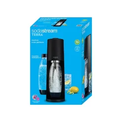 Machine à gazéifier l'eau + 2 bouteilles + 1 cylindre Sodastream TERRANLV