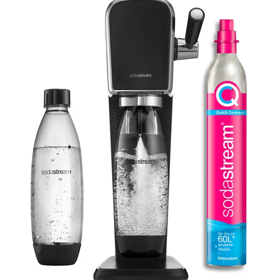 Machine à gazéifier l'eau + 2 bouteilles + 1 cyclindre Sodastream ARTNLV