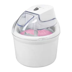 Machine à glace/Sorbetière duo deux compartiments Clatronic ICM 3764 Blanc