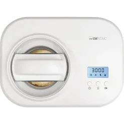 Machine à glace/Sorbetière 1L Blanc Clatronic ICM3799-Blanc