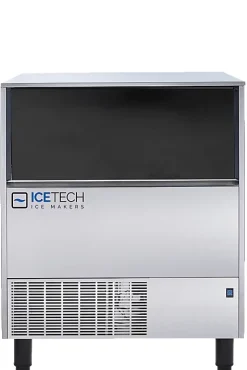 Machine à Glaçon Creux -Production de 22 à 122 kg/jour - Condenseur a AIR - Icetech - l84.3- L0.1- P55.7- h98.4-