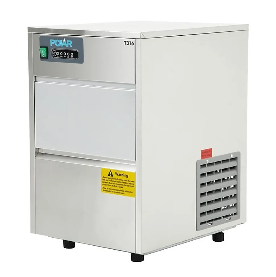 Machine à Glaçon Professionnelle sous Comptoir - 20kg - Polar