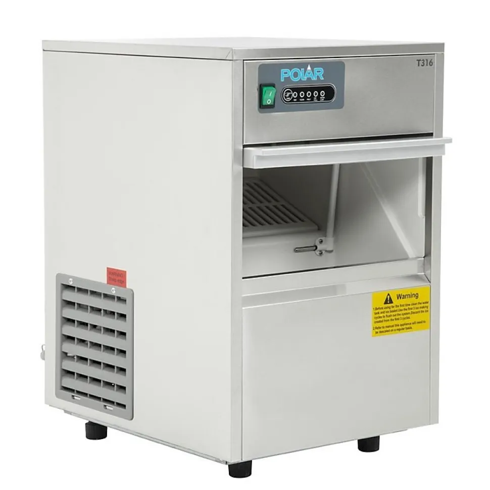 Machine à Glaçon Professionnelle sous Comptoir - 20kg - Polar