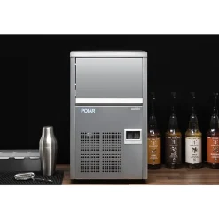 Machine à Glaçons à Aspersion Série U - Polar - Argent - l35.5- L0.1- P43.5- h59- Inox