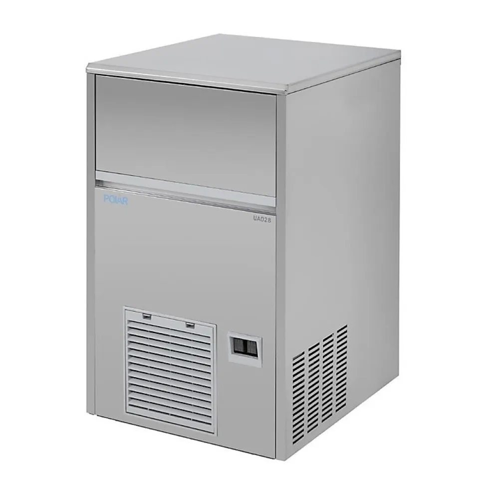 Machine à Glaçons à Aspersion Série U - Polar - Argent - l50- L0.1- P58- h80- Inox