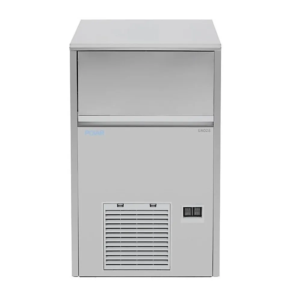 Machine à Glaçons à Aspersion Série U - Polar - Argent - l50- L0.1- P58- h80- Inox