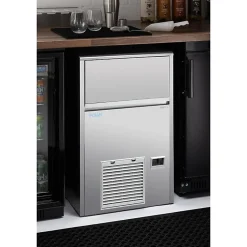 Machine à Glaçons à Aspersion Série U - Polar - Argent - l50- L0.1- P58- h80- Inox