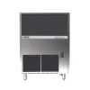 Machine à Glaçons Pleins 77 kg/24h Réserve-Bac 40kg Condenseur Air et Pompe de Vidange - BREMA