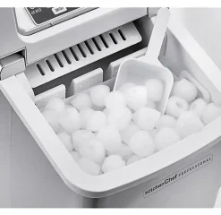 Machine à glaçons 80w 10-12kg / 24h Kitchen Chef KSICE9