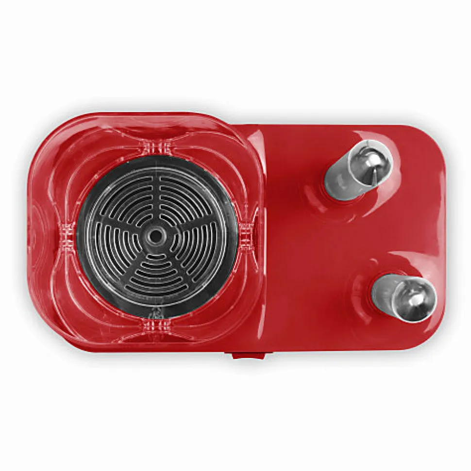 Machine à hot dog LIVOO DOC238RC 340W rouge chili capacité 6 saucisses