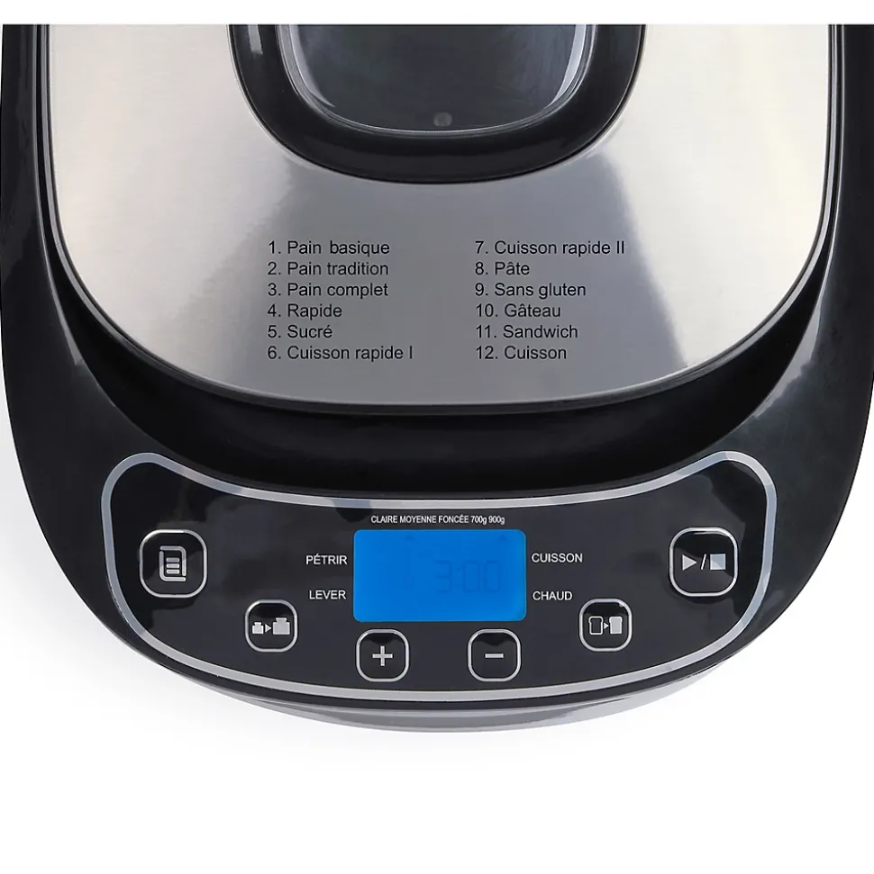 Machine à pain 0.9kg 550w blanc Livoo DOP218